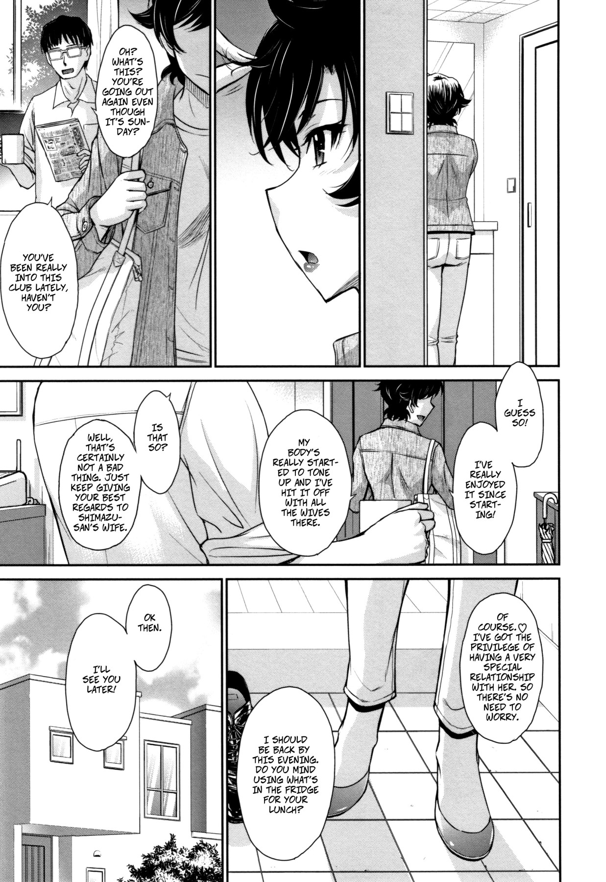 Hentai Manga Comic-Hitozuma, Mitsu to Niku-Chapter 1-5-51